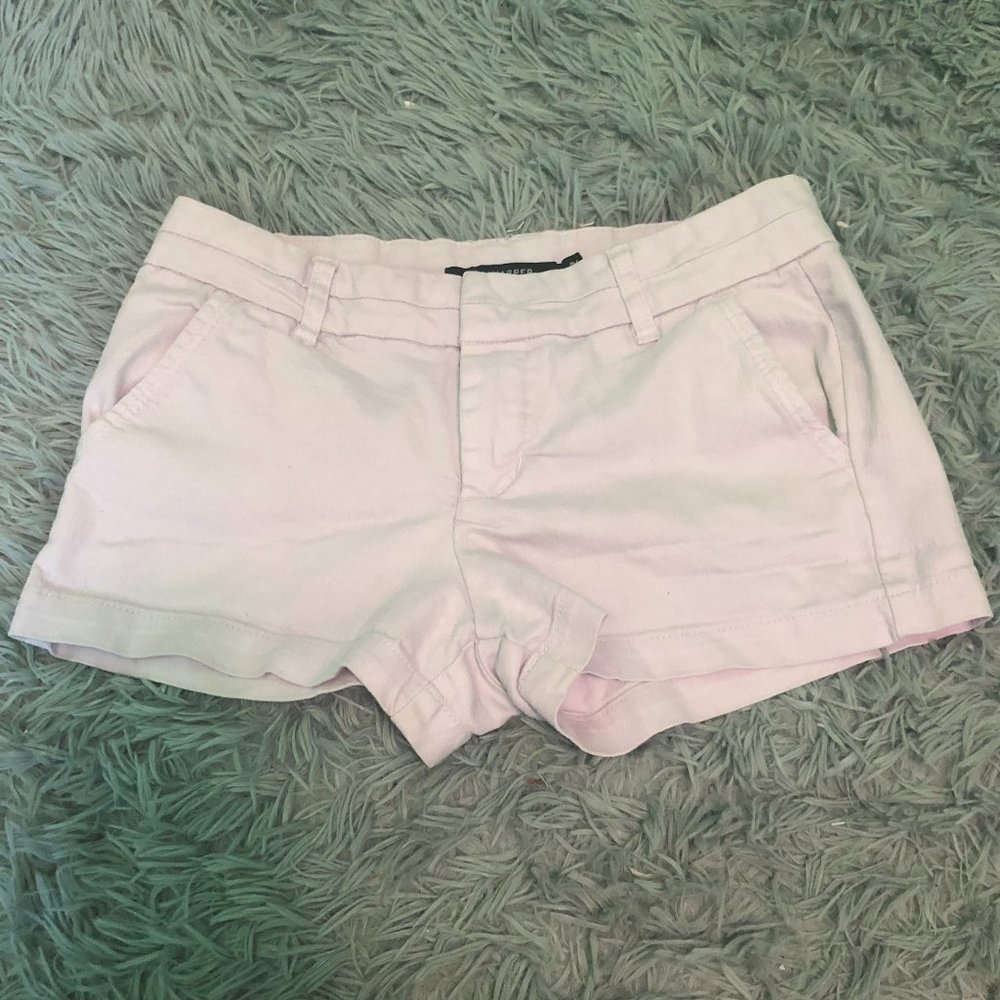 harper purple shorts